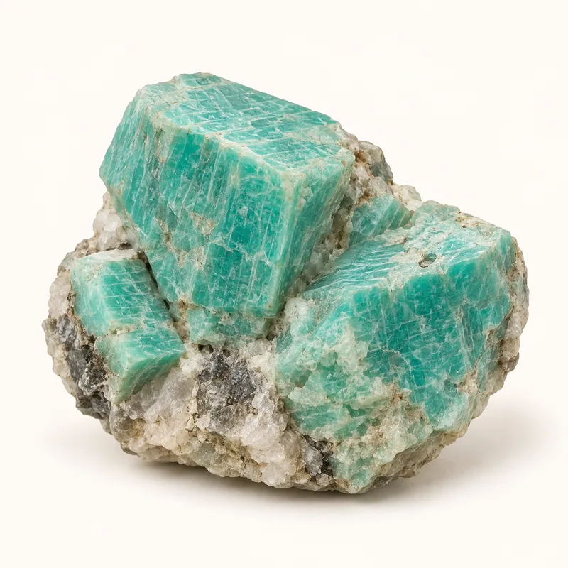 AI-generated depiction of Amazonite