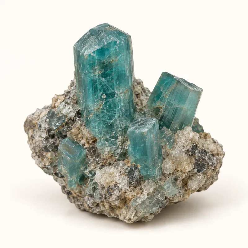 AI-generated depiction of Apatite