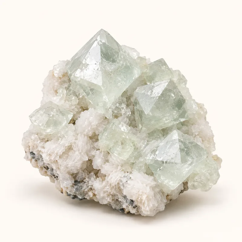 AI-generated depiction of Apophyllite