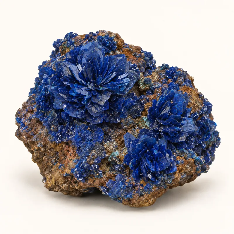 AI-generated depiction of Azurite