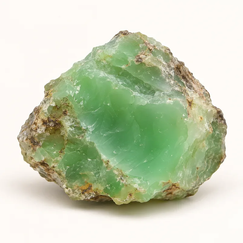 AI-generated depiction of Chrysoprase