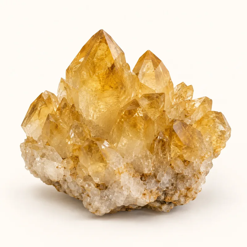 AI-generated depiction of Citrine