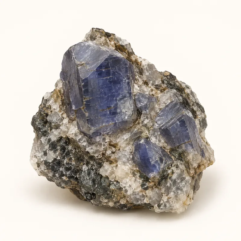 AI-generated depiction of Iolite