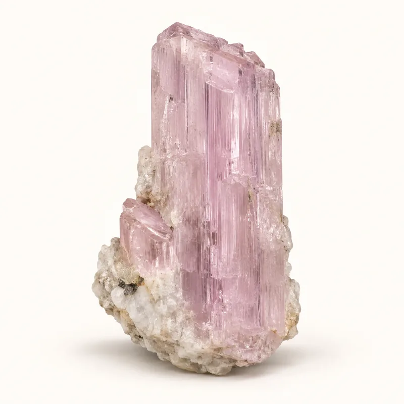 AI-generated depiction of Kunzite
