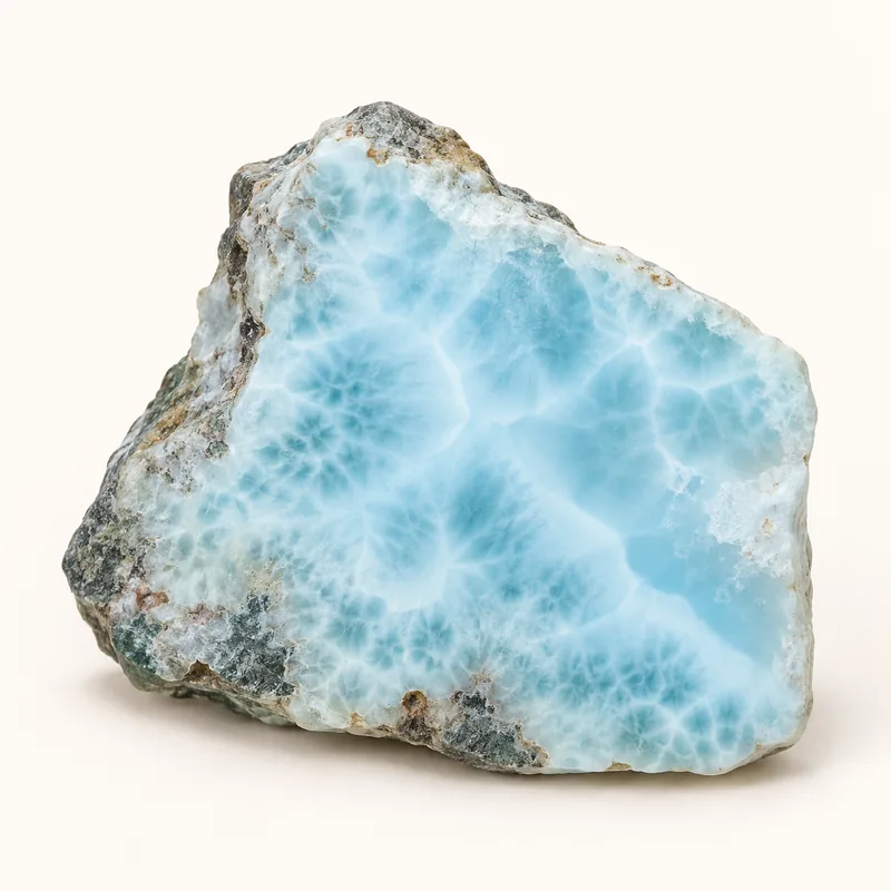 AI-generated depiction of Larimar