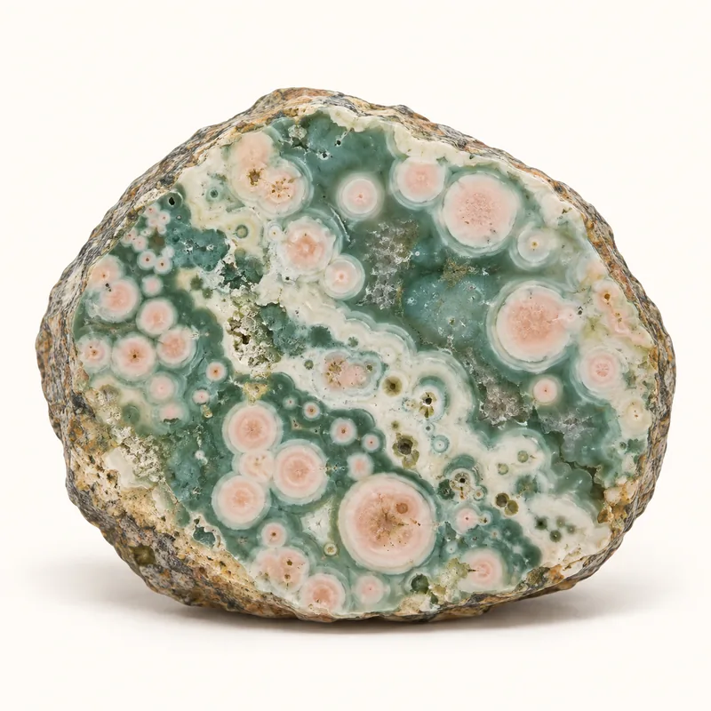 AI-generated depiction of Ocean jasper