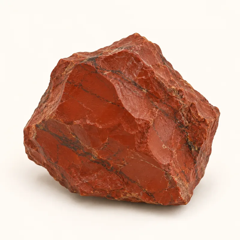 AI-generated depiction of Red jasper