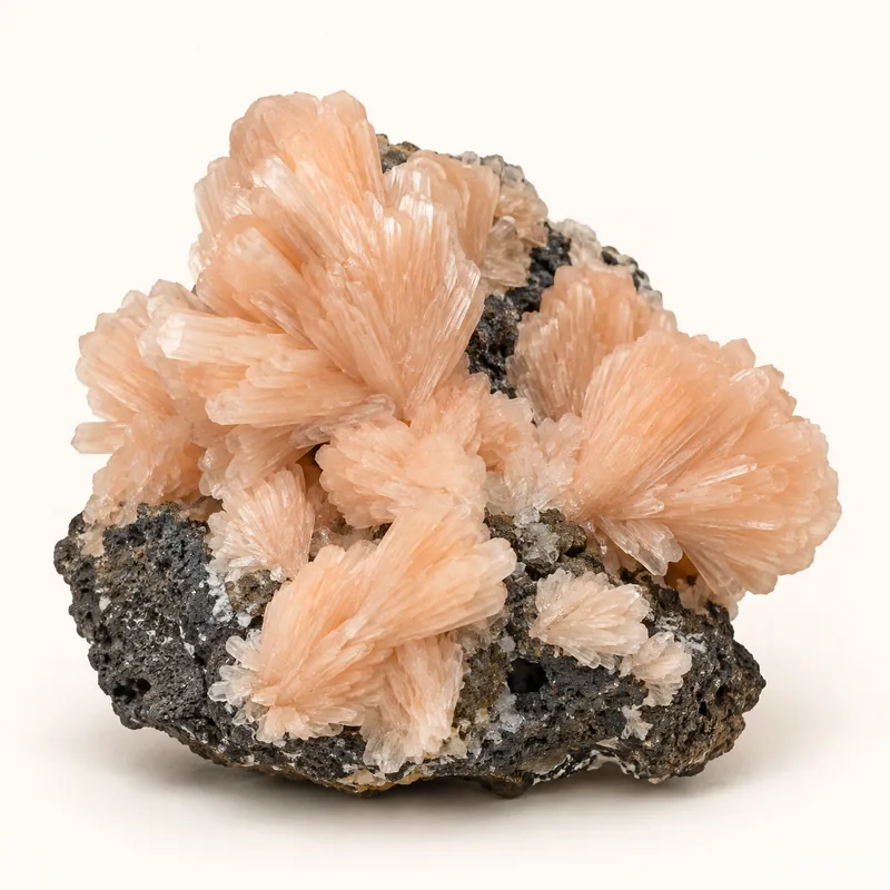 AI-generated depiction of Stilbite