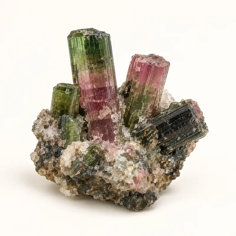 AI-generated depiction of Tourmaline