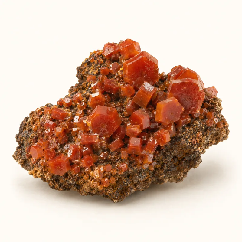 AI-generated depiction of Vanadinite
