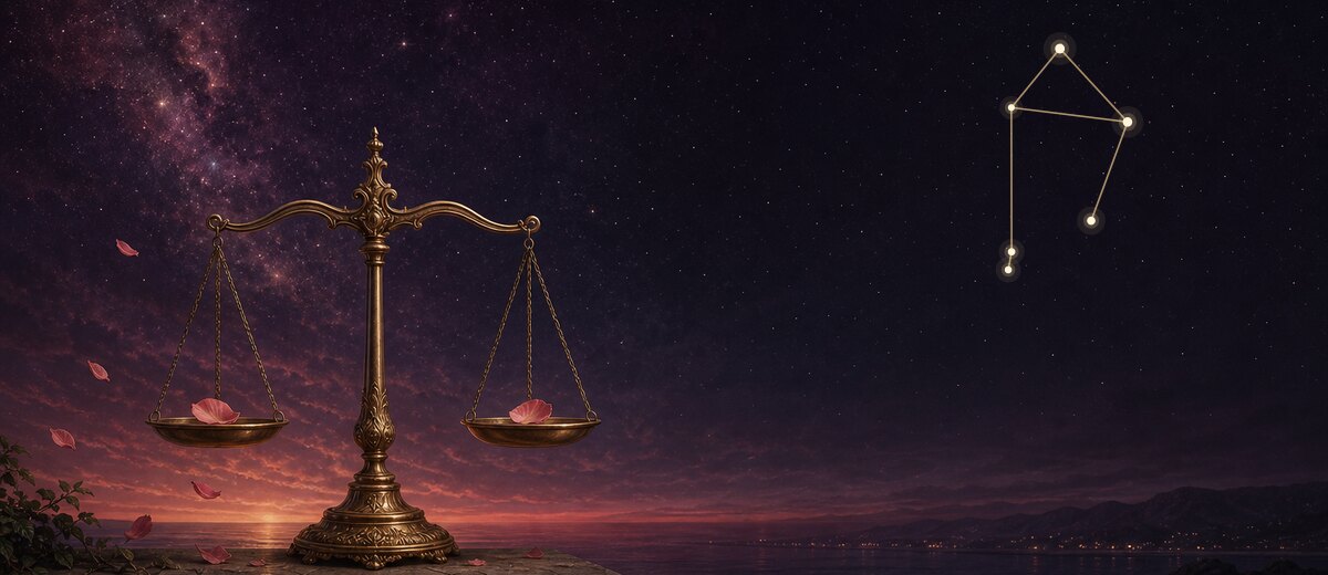 Libra, illustrated